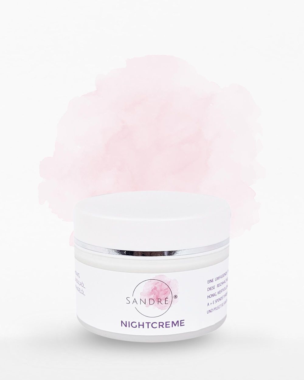 Nightcreme in der Tiegeldose