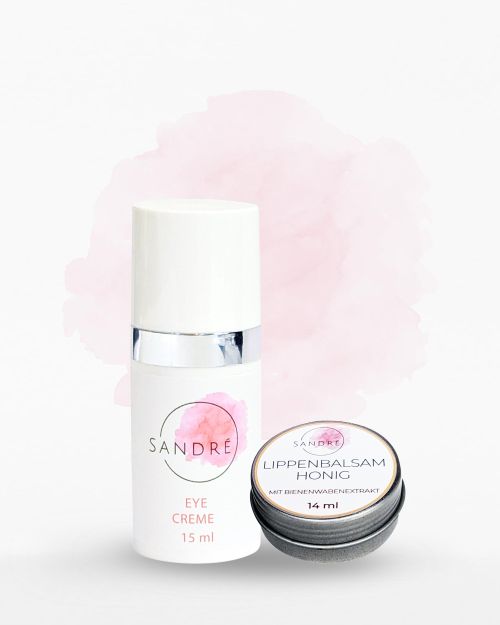 Augencreme und Lippenbalsam von Sandré